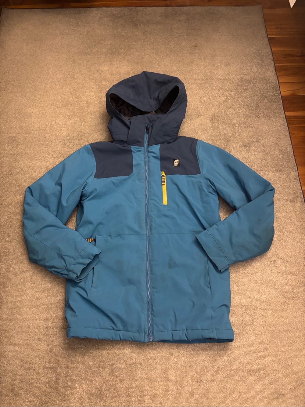 Orage Snowboard Ski Jacket Waterproof Winter Snow Jacket Blue Youth Big Kids